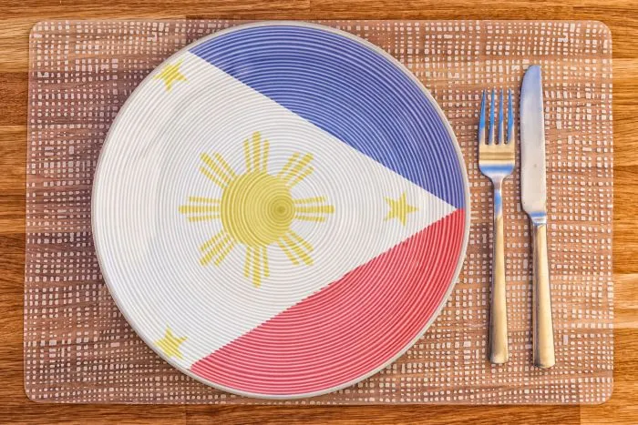 A delicious spread of Filipino food